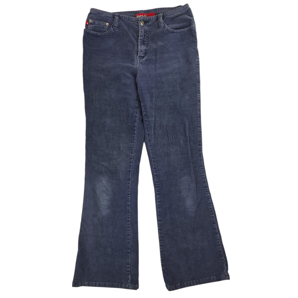 Zana Di | Vintage Y2K Blue Corduroy Pants | Size 2
